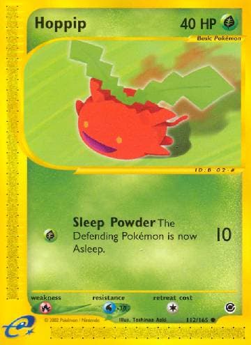 Carta Hoppip (112/165) do set Expedition — Pokémon TCG | Bynx
