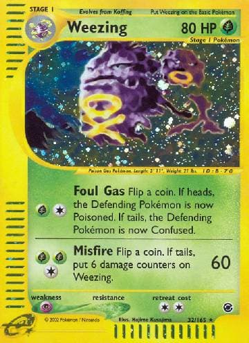 Weezing (32/165) — Expedition