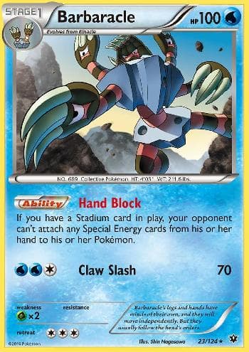 Barbaracle (23/124) — Fusão de Destinos