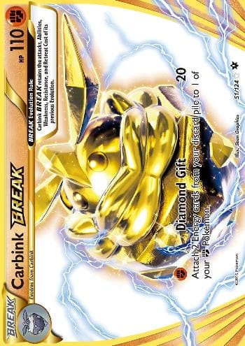 Carta Carbink TURBO / Carbink Break (51/124) #51 — Pokémon TCG | Bynx