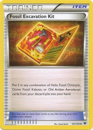 Fossil Excavation Kit (101/124) — Fusão de Destinos