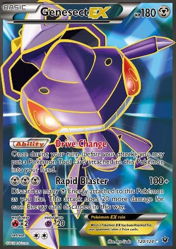 Genesect-EX (120/124) — Fusão de Destinos