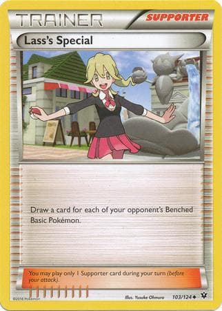 Carta Lass's Special (103/124) do set Fusão de Destinos — Pokémon TCG | Bynx