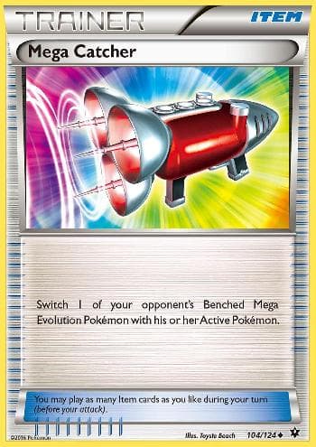 Carta Mega Catcher (104/124) do set Fusão de Destinos — Pokémon TCG | Bynx