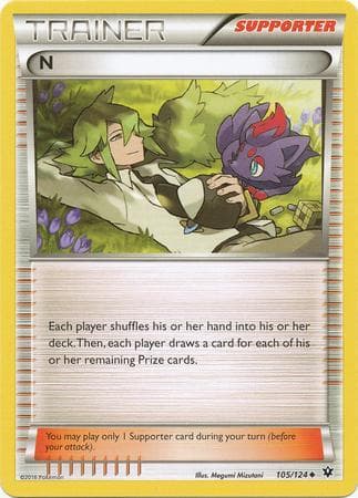 Carta N (105/124) do set Fusão de Destinos — Pokémon TCG | Bynx