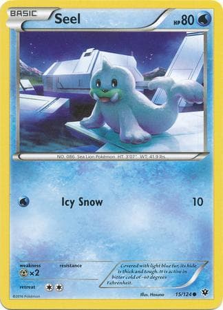 Carta Seel (15/124) do set Fusão de Destinos — Pokémon TCG | Bynx