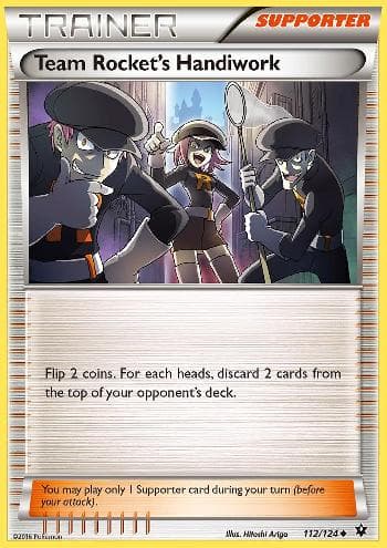Team Rocket's Handiwork (112/124) — Fusão de Destinos
