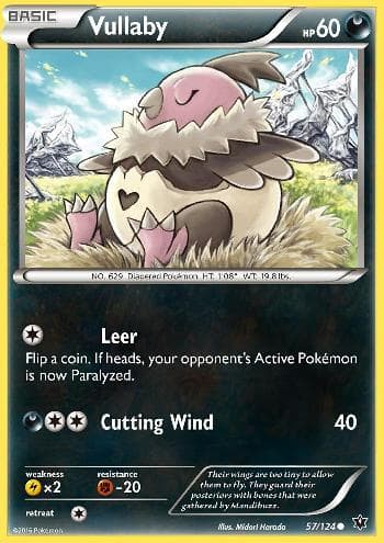 Carta Vullaby (57/124) do set Fusão de Destinos — Pokémon TCG | Bynx