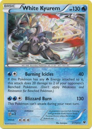 White Kyurem (21/124) — Fusão de Destinos