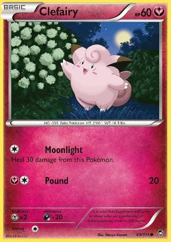 Clefairy (69/111) — Punhos Furiosos