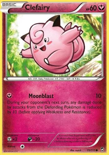 Clefairy (70/111) — Punhos Furiosos