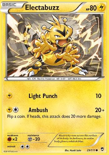 Electabuzz (29/111) — Punhos Furiosos
