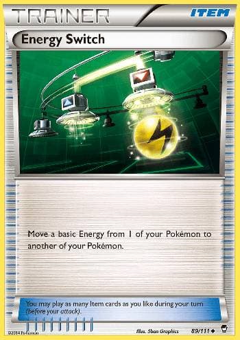 Carta Energy Switch (89/111) do set Punhos Furiosos — Pokémon TCG | Bynx