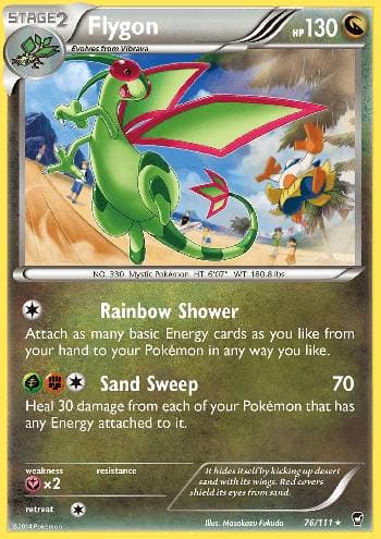 Flygon (76/111) — Punhos Furiosos