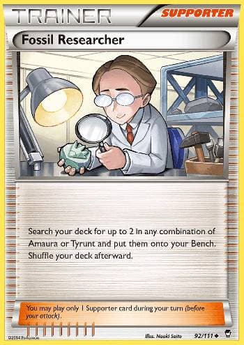Fossil Researcher (92/111) — Punhos Furiosos