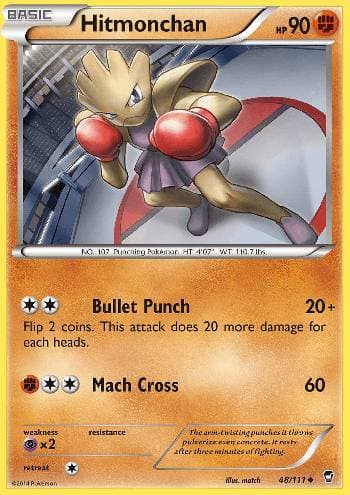 Hitmonchan (48/111) — Punhos Furiosos