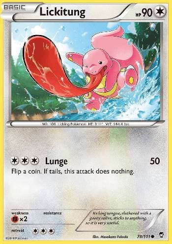 Lickitung (78/111) — Punhos Furiosos