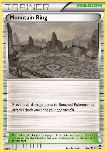 Carta Mountain Ring (97/111) do set Punhos Furiosos — Pokémon TCG | Bynx