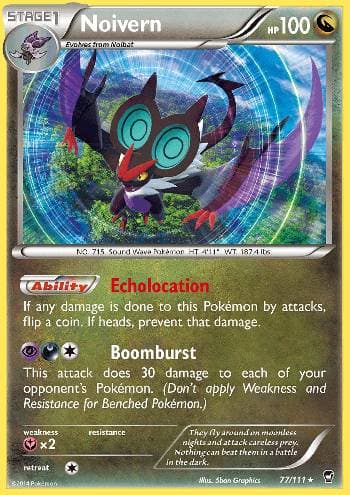 Carta Noivern (77/111) do set Punhos Furiosos — Pokémon TCG | Bynx