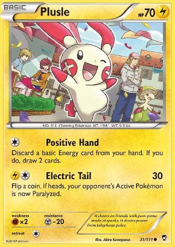 Plusle (31/111) — Punhos Furiosos