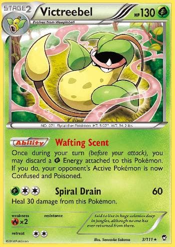 Carta Victreebel (3/111) do set Punhos Furiosos — Pokémon TCG | Bynx