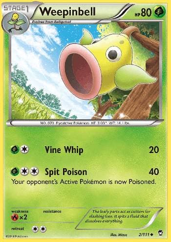 Weepinbell (2/111) — Punhos Furiosos