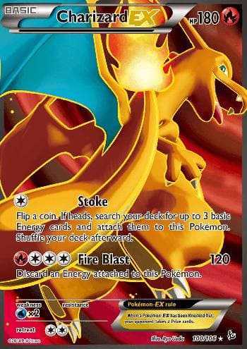 Charizard-EX (100/106) — Flash de Fogo