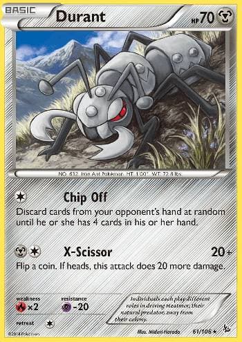 Carta Durant (61/106) do set Flash de Fogo — Pokémon TCG | Bynx