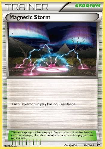 Carta Magnetic Storm (91/106) do set Flash de Fogo — Pokémon TCG | Bynx