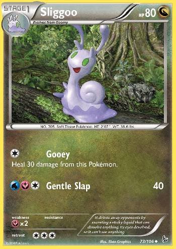Carta Sliggoo (73/106) do set Flash de Fogo — Pokémon TCG | Bynx