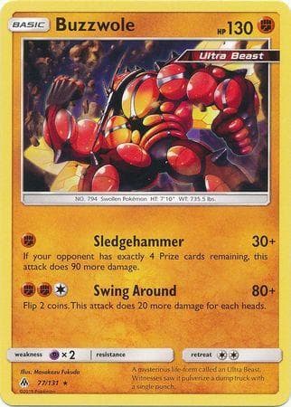 Carta Buzzwole (77/131) do set Luz Proibida — Pokémon TCG | Bynx