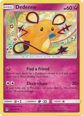 Carta Dedenne (88/131) do set Luz Proibida — Pokémon TCG | Bynx