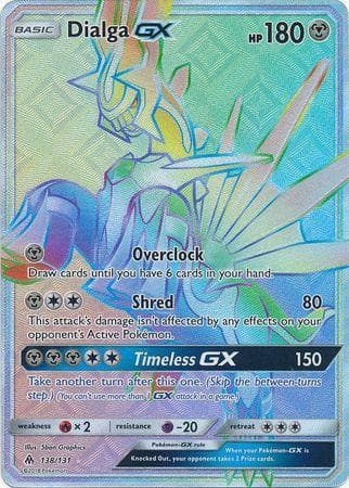 Carta Dialga-GX (138/131) do set Luz Proibida — Pokémon TCG | Bynx