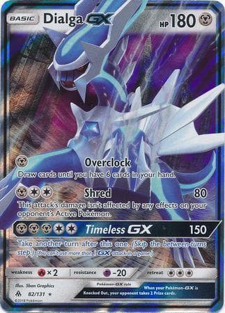 Carta Dialga-GX (82/131) do set Luz Proibida — Pokémon TCG | Bynx