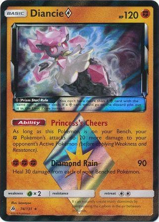 Diancie Prism Star (74/131) — Luz Proibida