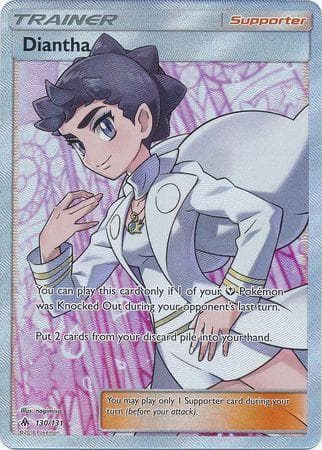 Carta Diantha (130/131) do set Luz Proibida — Pokémon TCG | Bynx