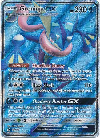 Carta Greninja-GX (120/131) do set Luz Proibida — Pokémon TCG | Bynx
