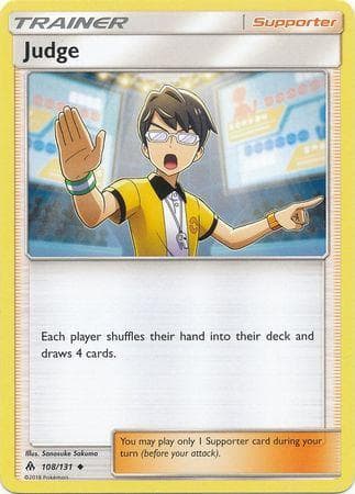 Carta Judge (108/131) do set Luz Proibida — Pokémon TCG | Bynx