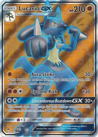 Lucario-GX (122/131) — Luz Proibida