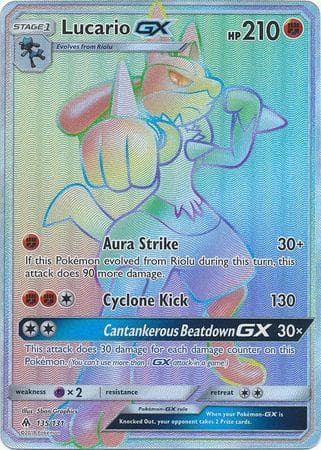 Lucario-GX (135/131) — Luz Proibida
