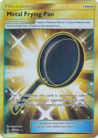 Carta Metal Frying Pan (144/131) do set Luz Proibida — Pokémon TCG | Bynx