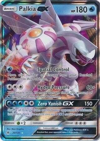 Carta Palkia-GX (20/131) do set Luz Proibida — Pokémon TCG | Bynx