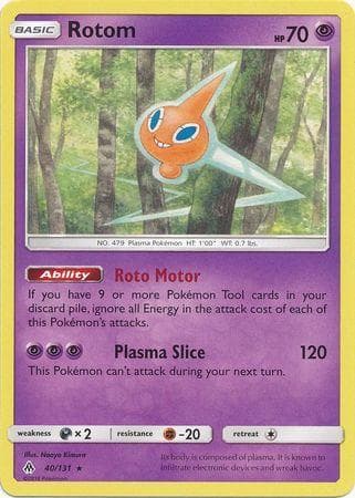 Carta Rotom (40/131) do set Luz Proibida — Pokémon TCG | Bynx