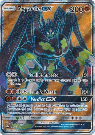 Carta Zygarde-GX (123/131) do set Luz Proibida — Pokémon TCG | Bynx