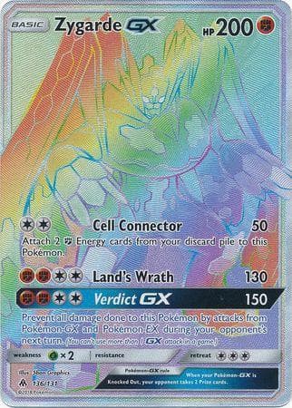 Carta Zygarde-GX (136/131) do set Luz Proibida — Pokémon TCG | Bynx