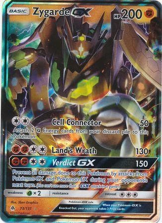 Carta Zygarde-GX (73/131) do set Luz Proibida — Pokémon TCG | Bynx