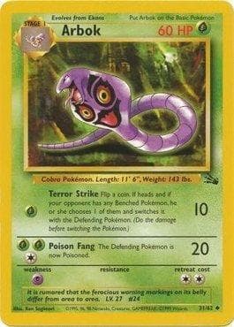 Arbok (31/62) — Fóssil