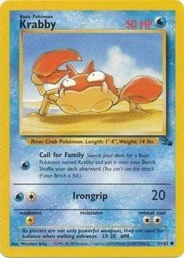 Krabby (51/62) — Fóssil