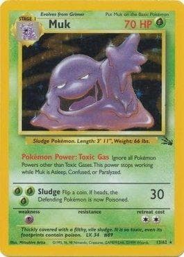 Carta Muk (13/62) do set Fóssil — Pokémon TCG | Bynx