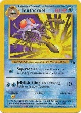 Carta Tentacruel (44/62) do set Fóssil — Pokémon TCG | Bynx